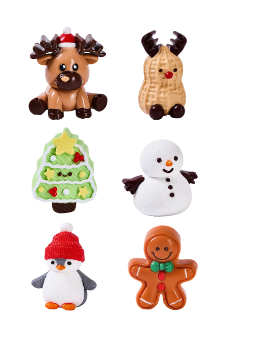 Taba Squishy - Winter Holiday Collection -  Each Sold Separate