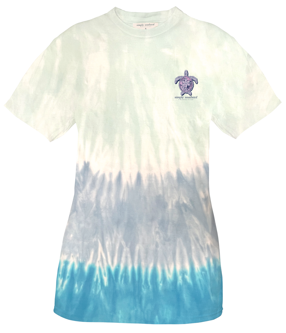 Turtle Tracking Tee TRACK-SS-MNDLTRTL-CLOUD- TIE-DYE Short Sleeve Tee - #SIMPLYSOUTHERN