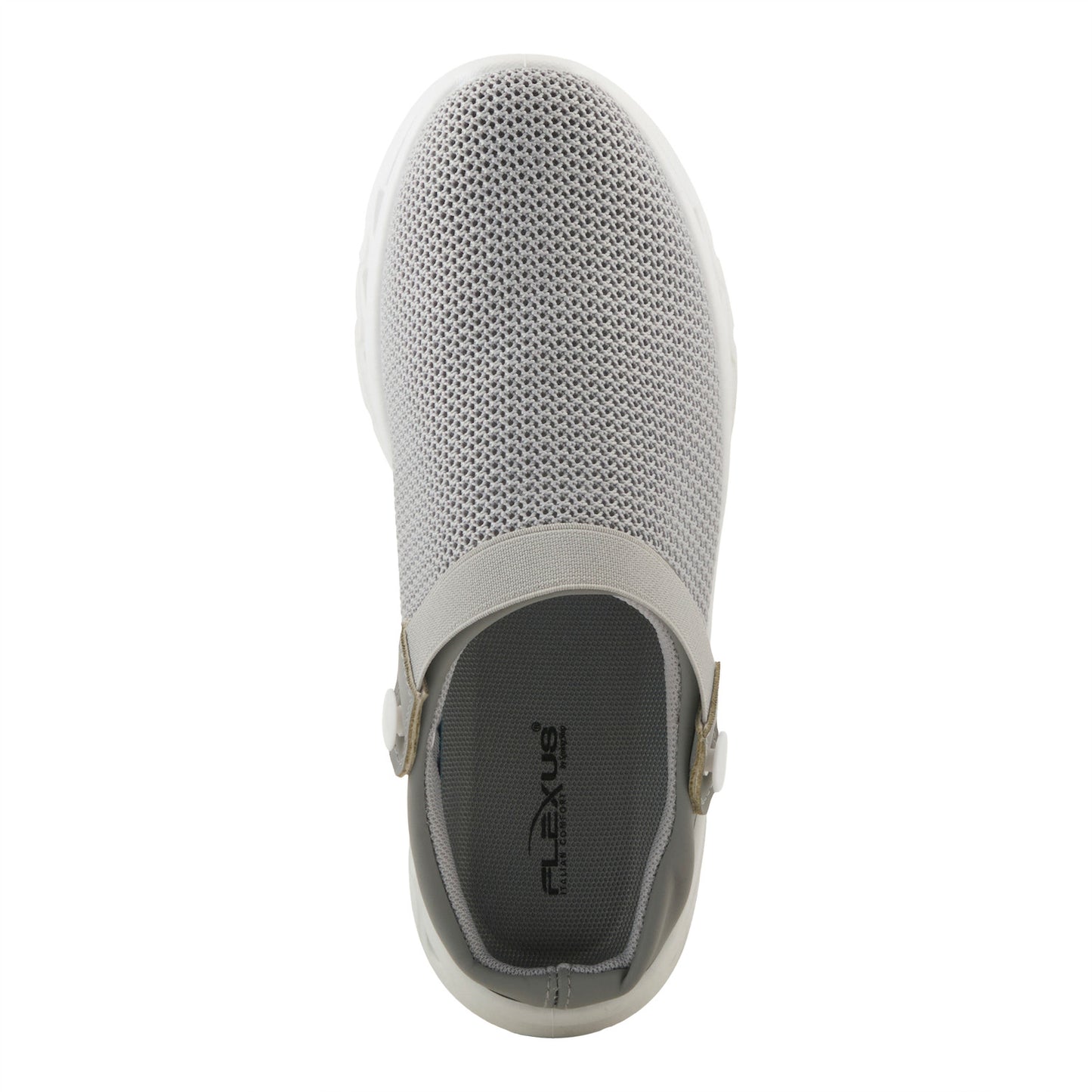 NIX GREY Breathable Slip-on Athletic Shoe  Croc like