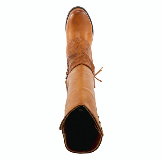 Maxie By PATRIZIA - Camel Pull on Tall Boot