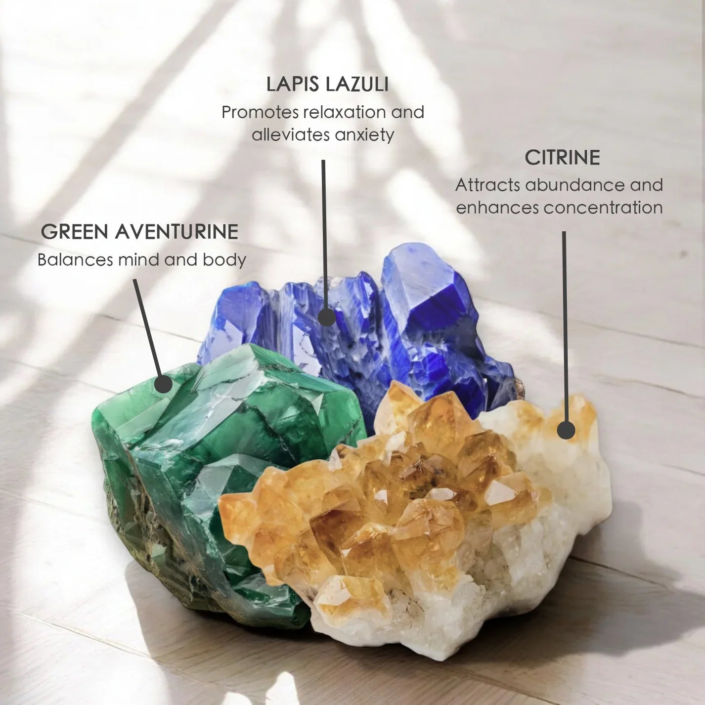 Botanical Gin & Juniper, Premium Coconut-Soy Wax Tea Light Crystal Candle, 1oz