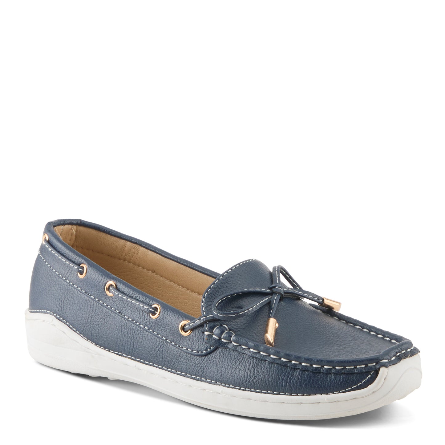 WARDELL Navy Dress Boat Shoe by Patrizia from Spring Step Shoes