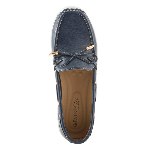 WARDELL Navy Dress Boat Shoe by Patrizia from Spring Step Shoes