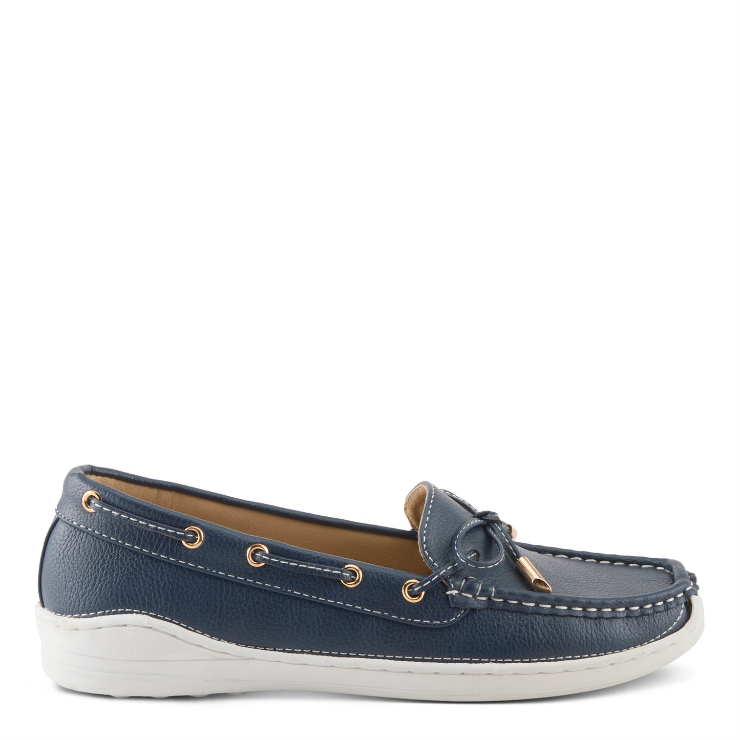 WARDELL Navy Dress Boat Shoe by Patrizia from Spring Step Shoes