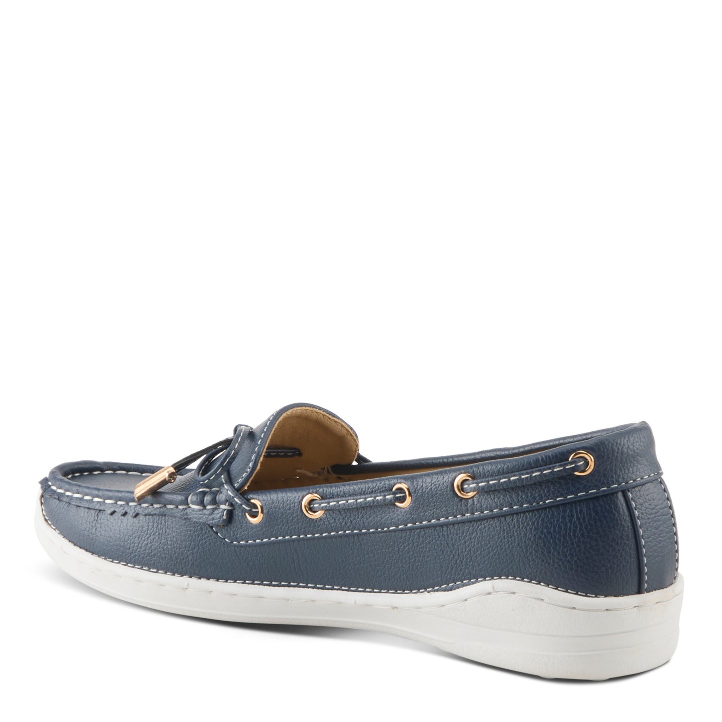 WARDELL Navy Dress Boat Shoe by Patrizia from Spring Step Shoes