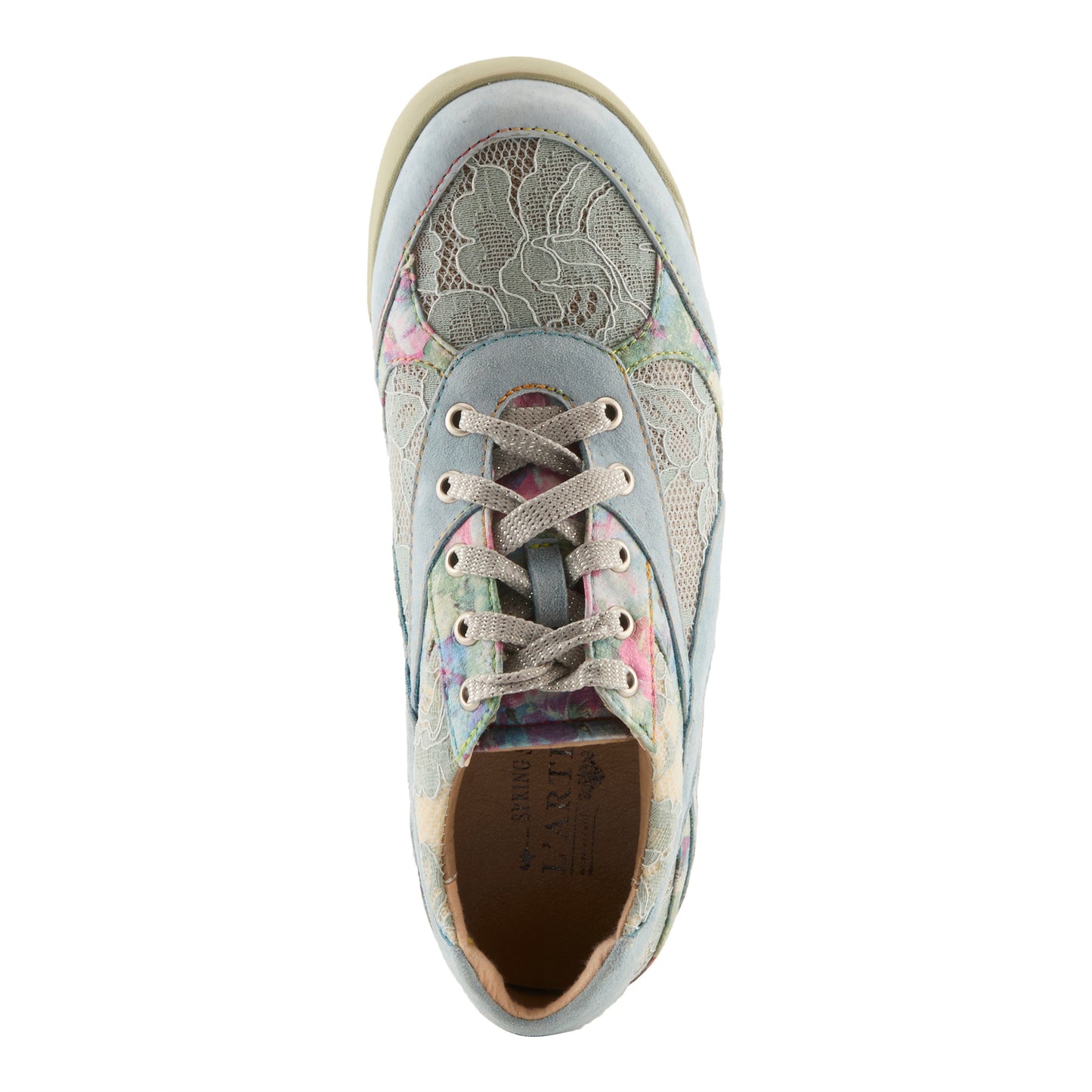 WAVEHELLO Light Blue Sneaker by L'Artiste from Spring Step Shoes