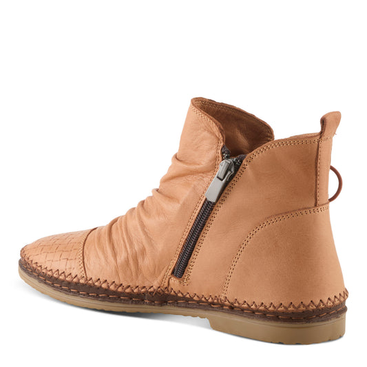 Pomeroy  basketweave Camel Bootie By Spring Step