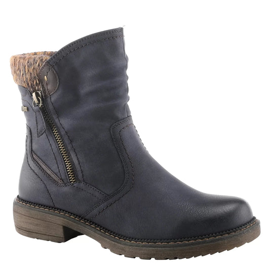 Wibea Boot - Navy - by Spring Footwear