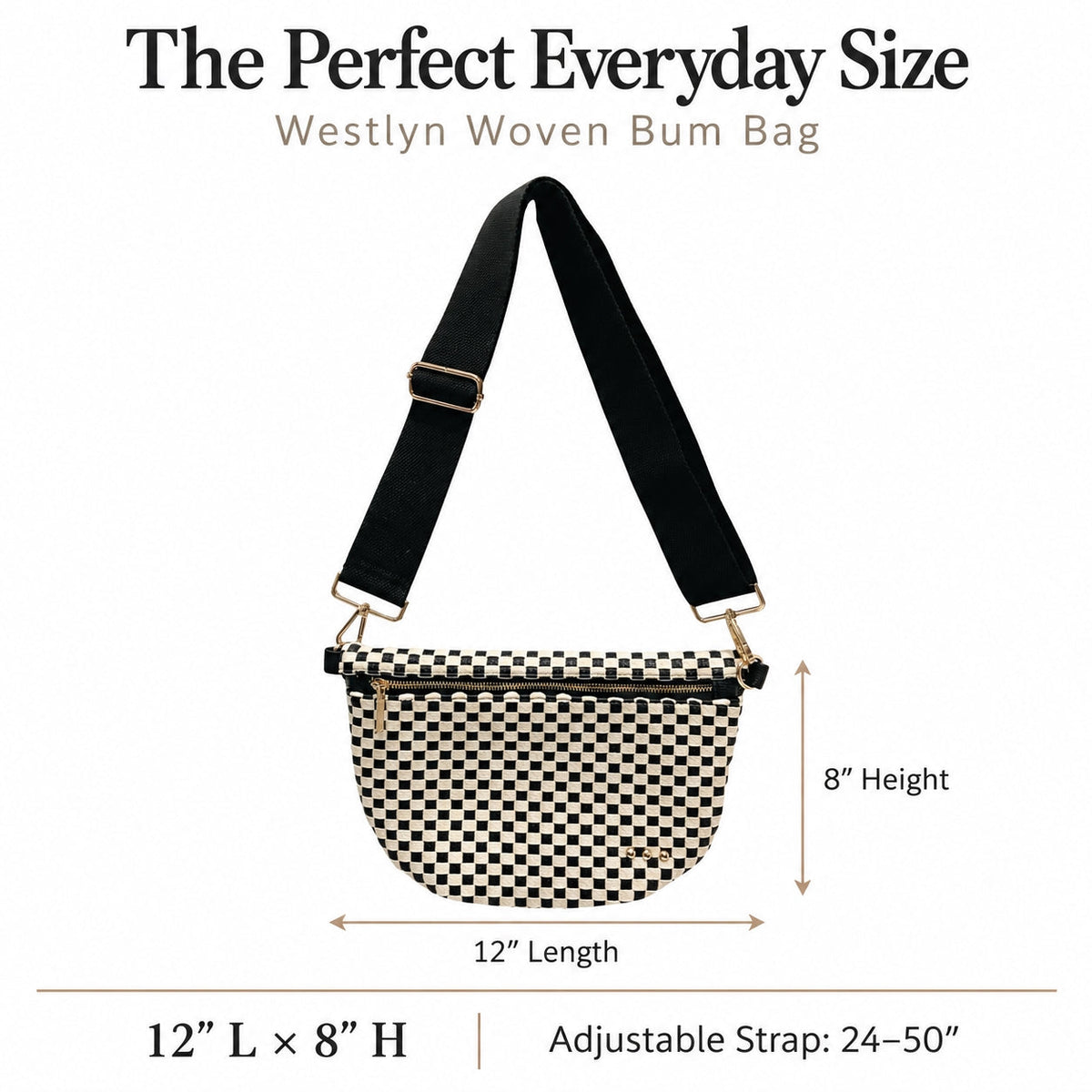 Westlyn Woven Bum Bag - TOP SELLER