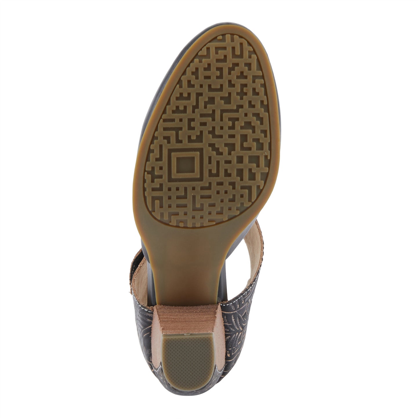 Toolie Black Sandal by L`ARTISTE