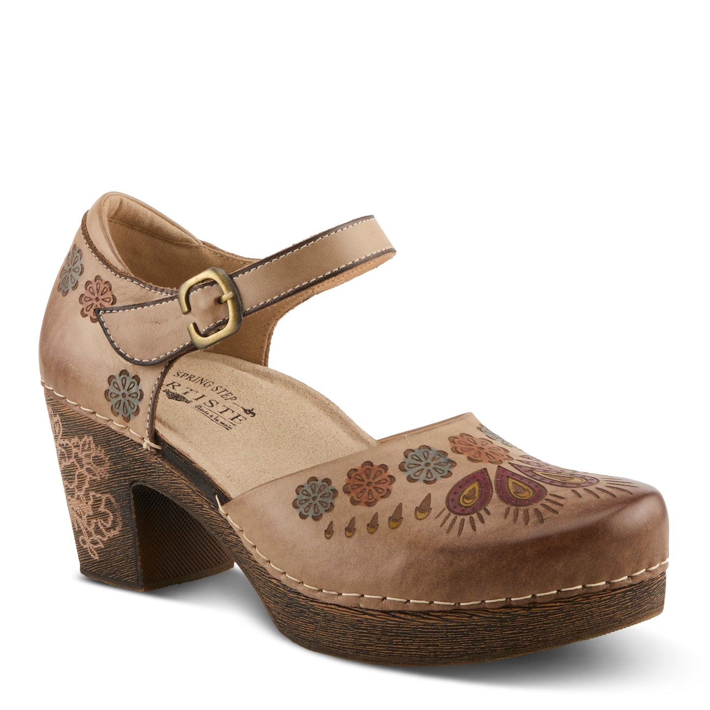 BRIDGITTE Multicolor Boho Chic Mary Jane by L`ARTISTE