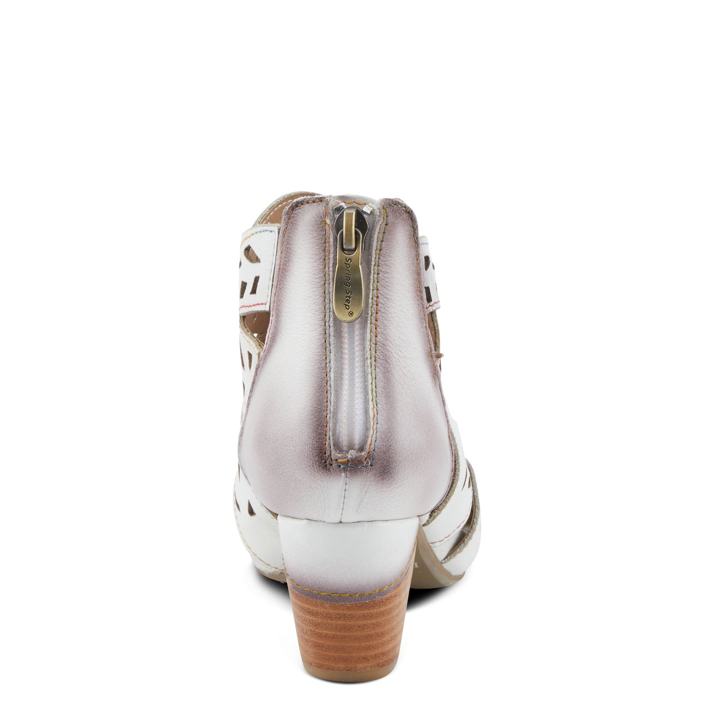 ICON Off White Heel Sandals by L'Artiste