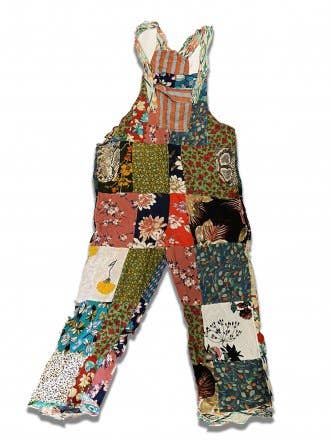 Patchwork Overalls