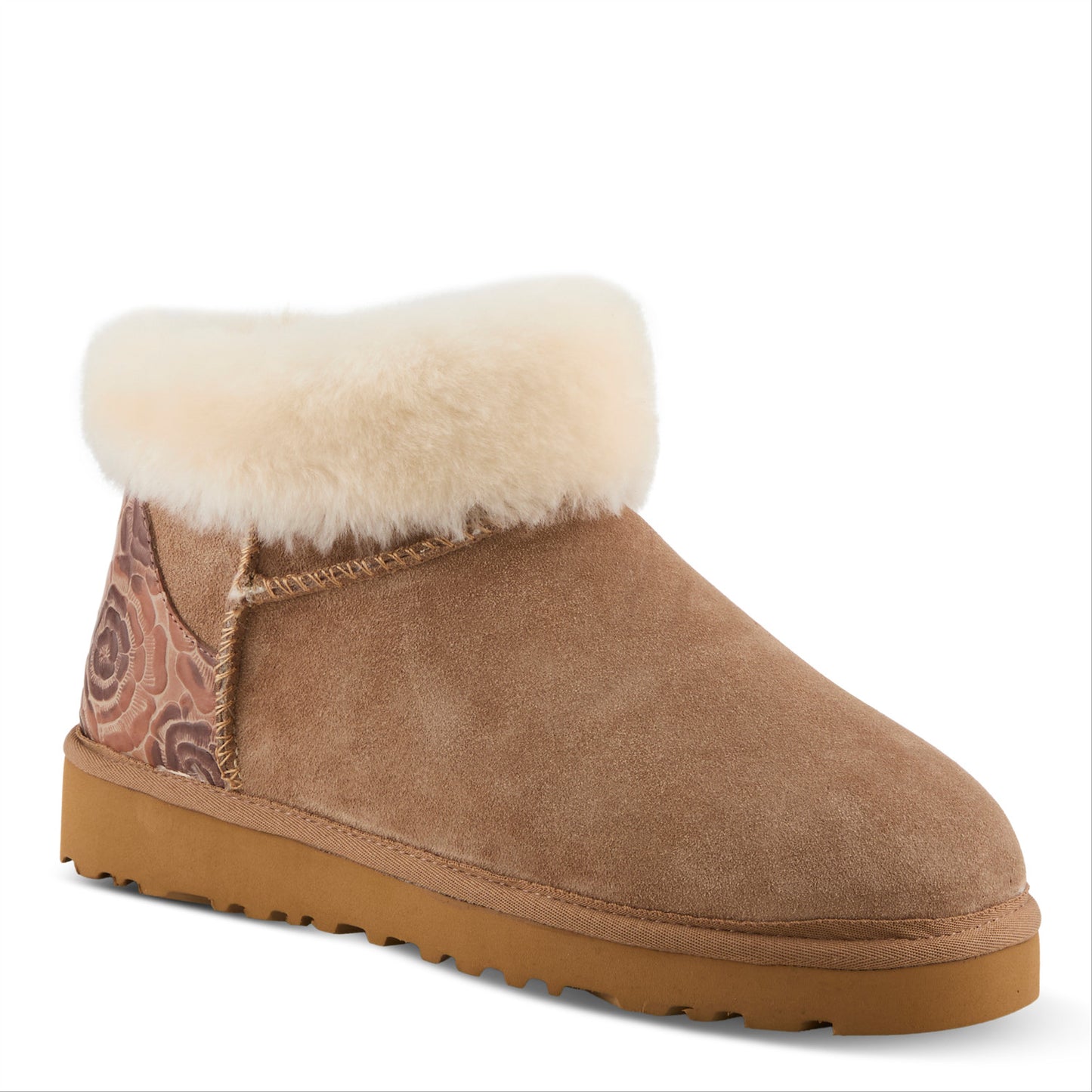 BRANDAI-CURLI-BGEMS  Boho-chic Ankle Boot by L`ARTISTE