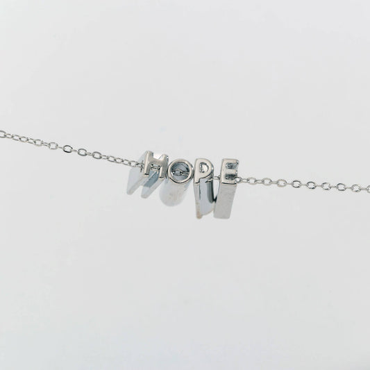 Hidden Message Pillar Bars Necklace