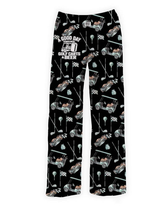 Golf Carts & Beer Pajama Lounge Pants