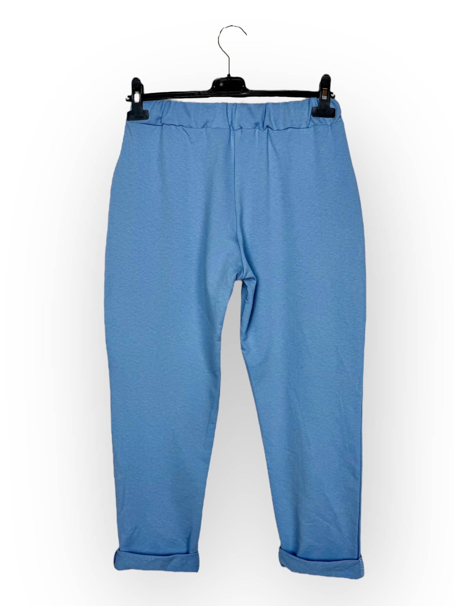 Cotton jogger pants with pockets Casual Made in Italy