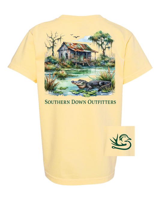 Swamp Shack Youth Southern Down Outfitters Short Sleeve Tee