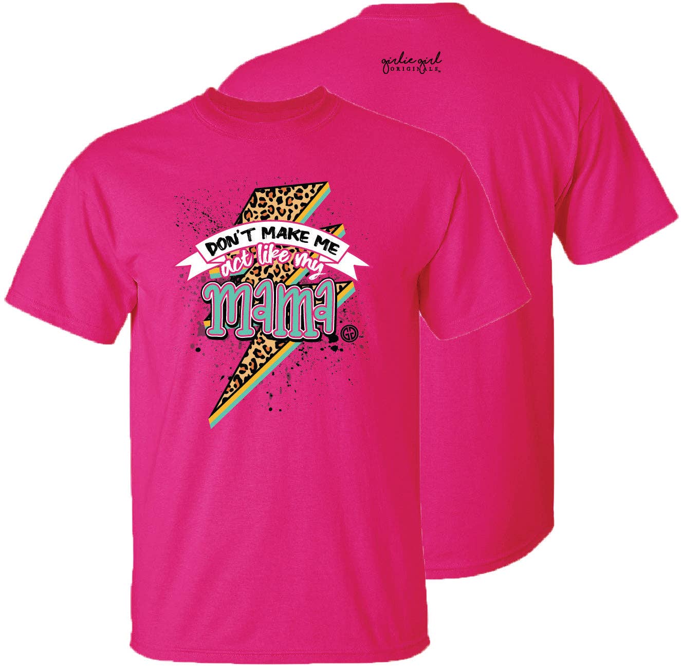 2567 Lightning Mama Sassy Mom Mother Short Sleeve Graphic Tee