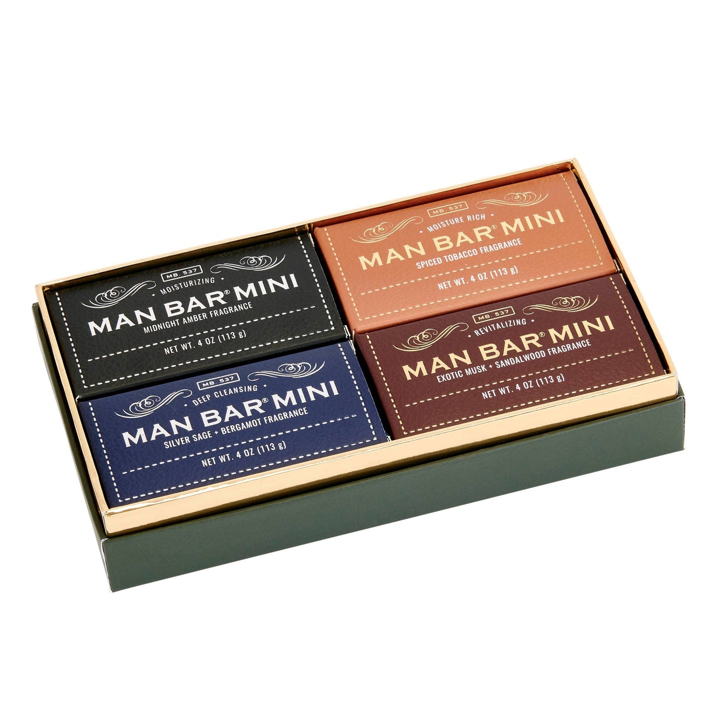 Man Bar Mini 4pc Gift Set by San Francisco Soap Co.