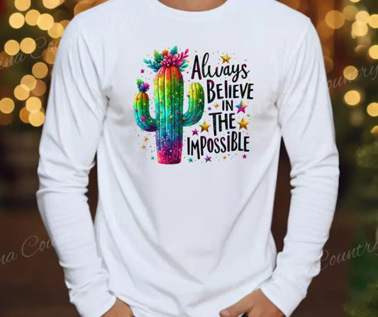 Always Believe – White