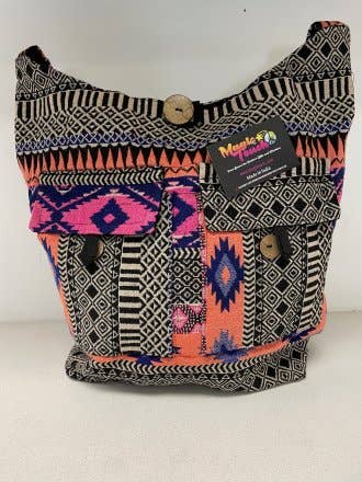 Jacquard Jhola Bag, Regular, assorted colors