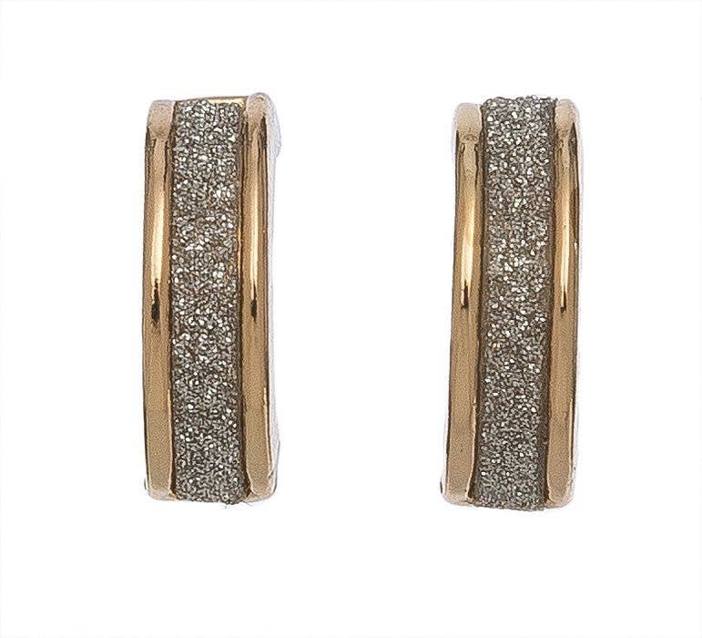Glitter Hoop Ear Sense Hoop Earrings
