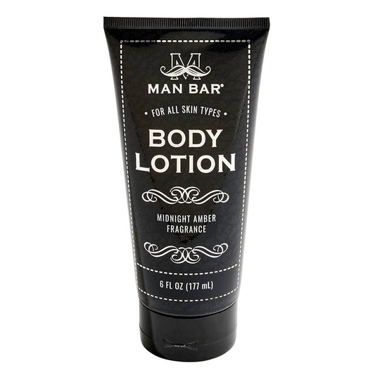 MIDNIGHT AMBER MAN BAR BODY LOTION  San Francisco Soap / Man Bar Soap -