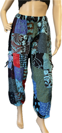 Dye Cotton Patch Pant