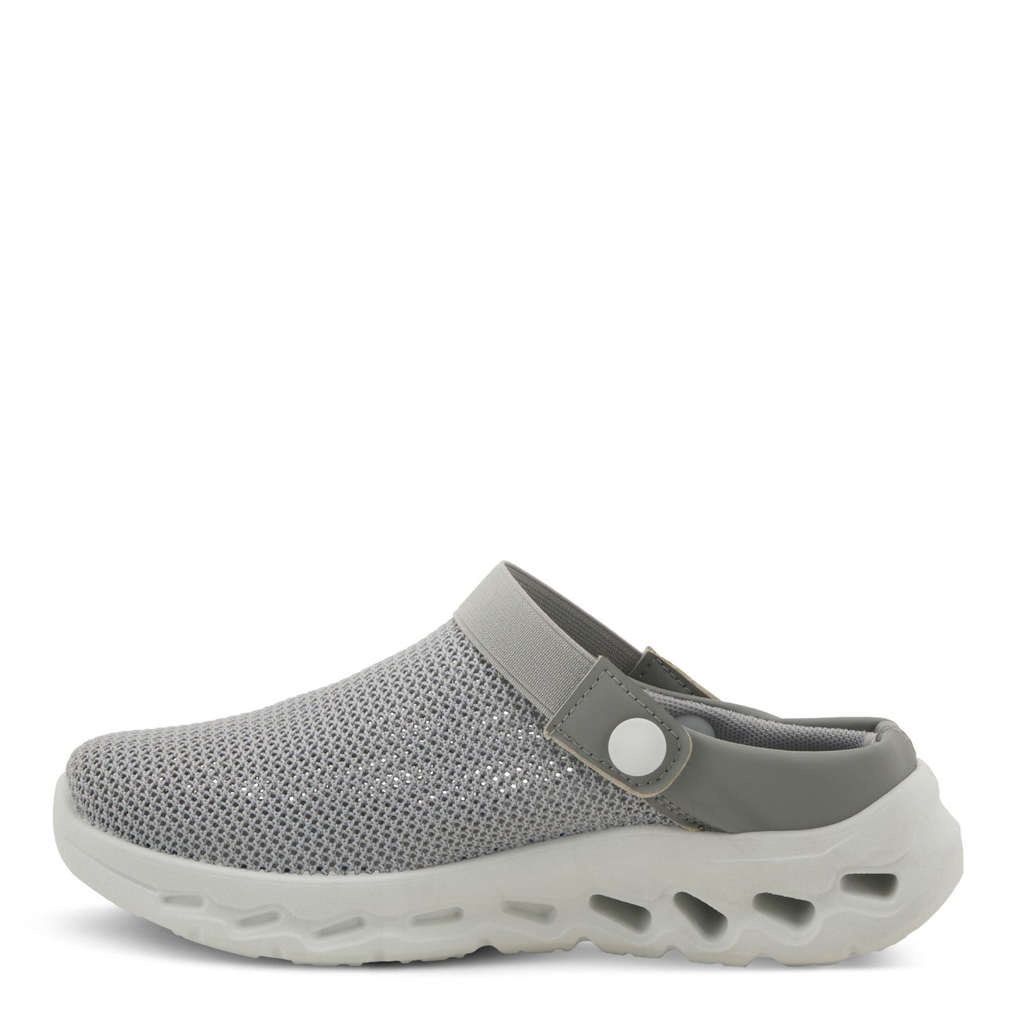 NIX GREY Breathable Slip-on Athletic Shoe  Croc like