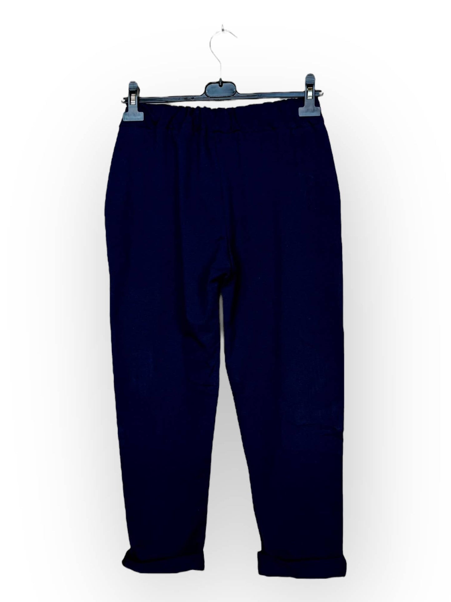 Cotton jogger pants with pockets Casual Made in Italy