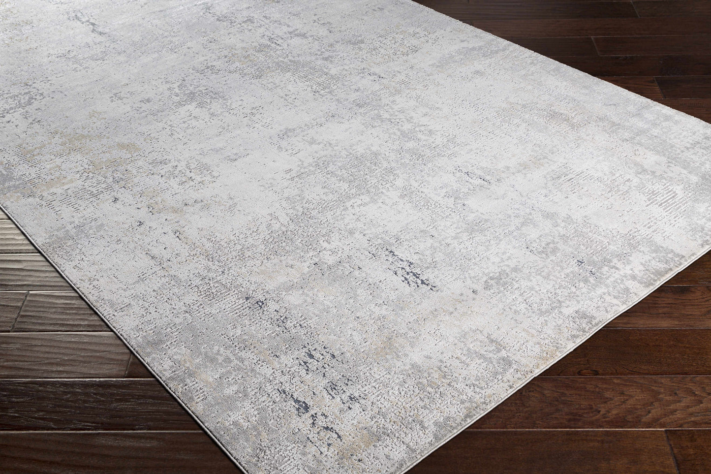 Baranduda Abstract Gray Luxe Rug
