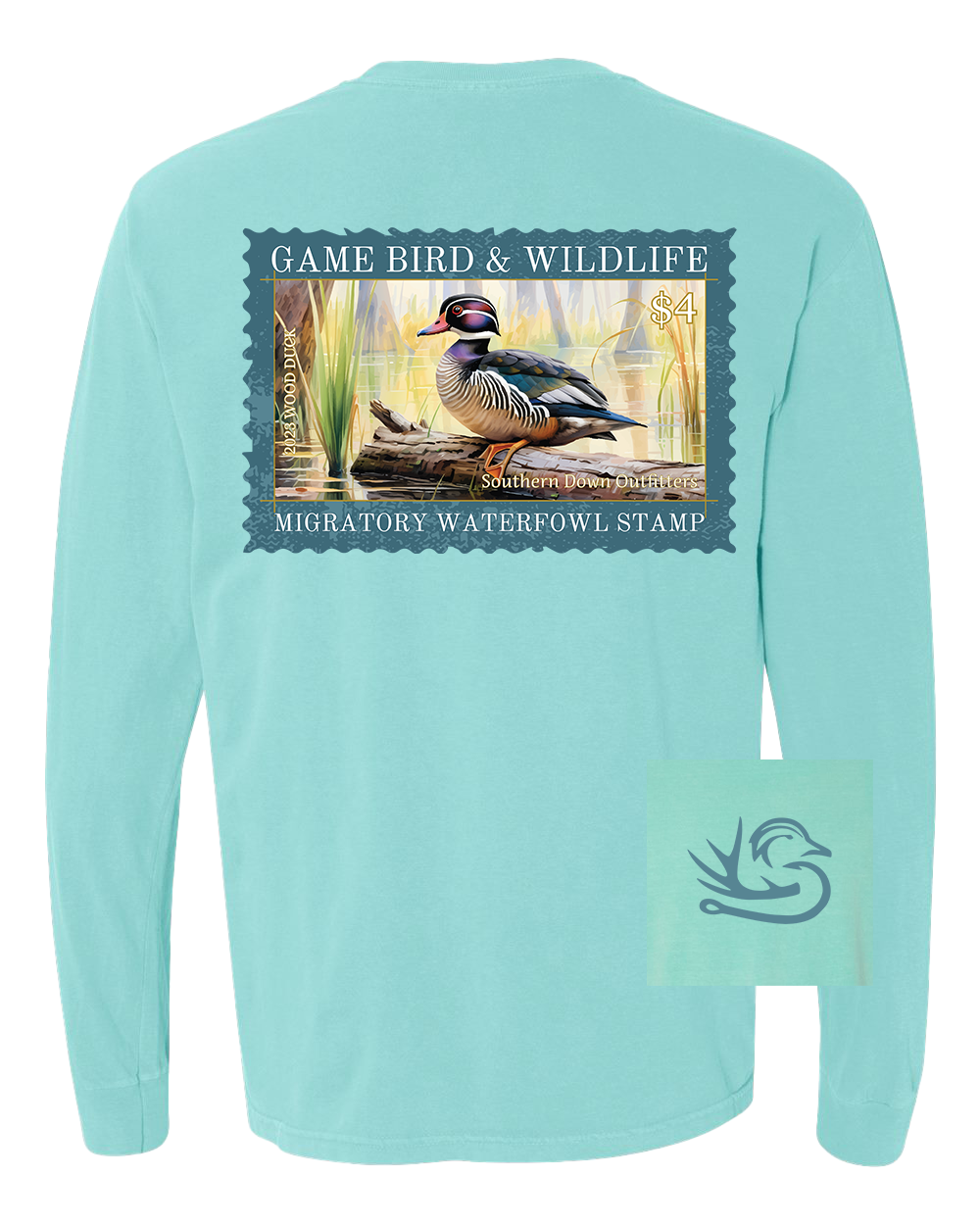 SDO Duck Stamp Long Sleeve Tee
