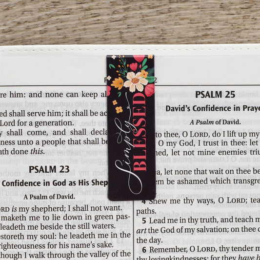 Magnetic Bookmark Set Overflowing Grace
