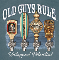 Old Guys Rule - Untapped Potential II Men's T-Shirt