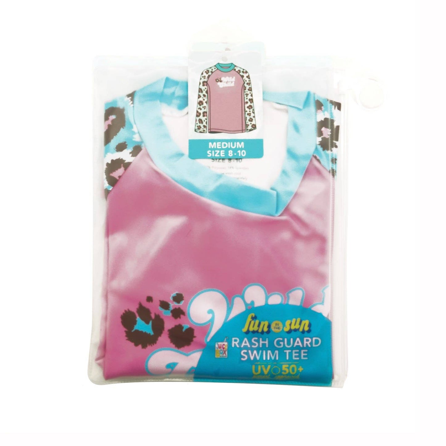 Juice Box Girls Fun In The Sun Rash Guard Swim Tee