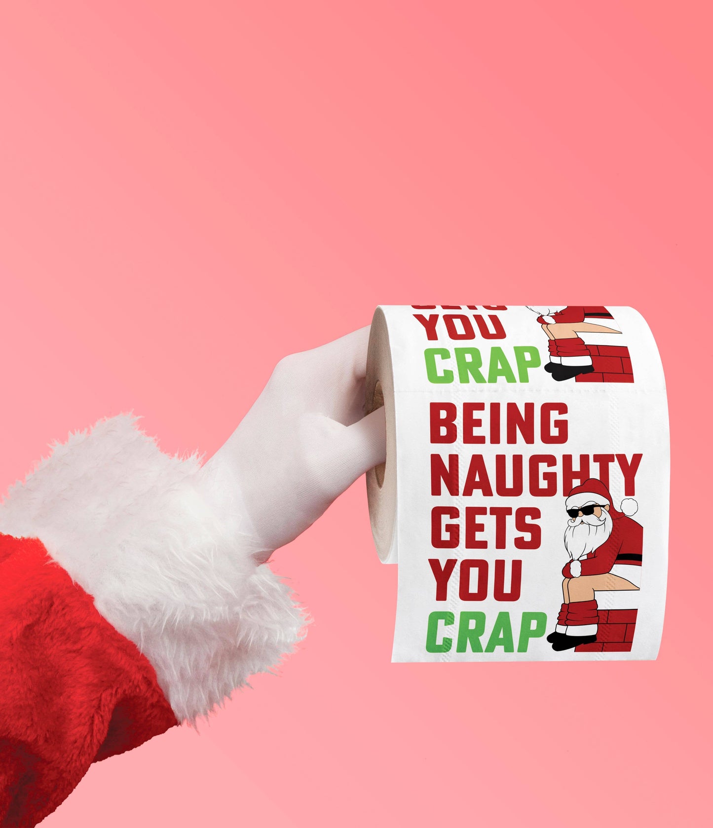 North Pole Plumbing Co. Hilarious Holiday Toilet Paper
