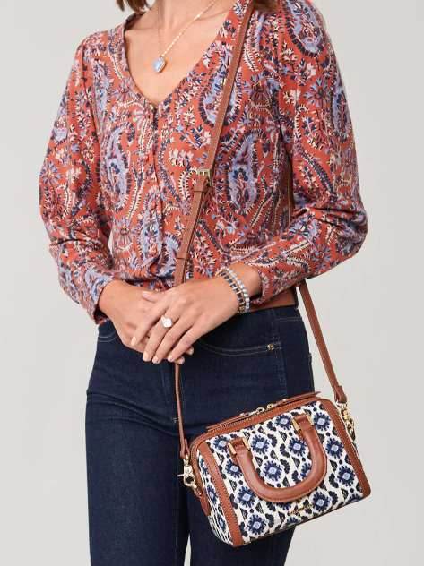 Mini Hollecker Satchel Marsh Boardwalk By Spartina 449