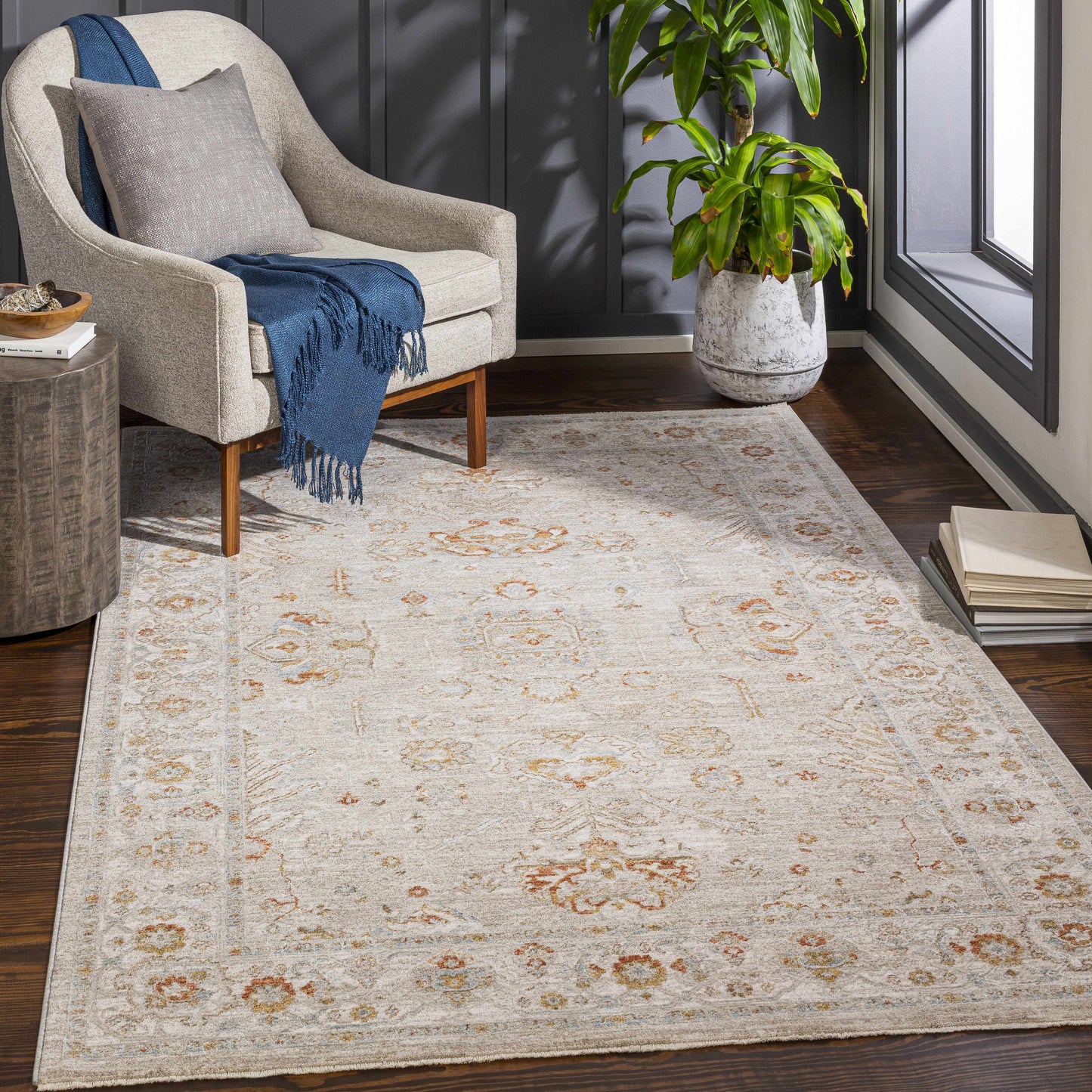 Bradley Oushak Area Rug