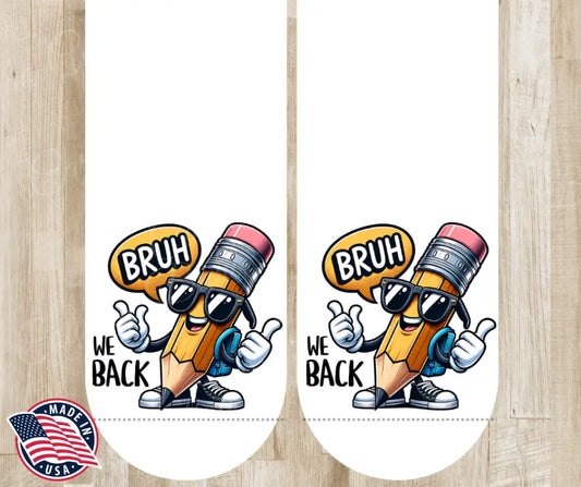 Bruh We Back – White