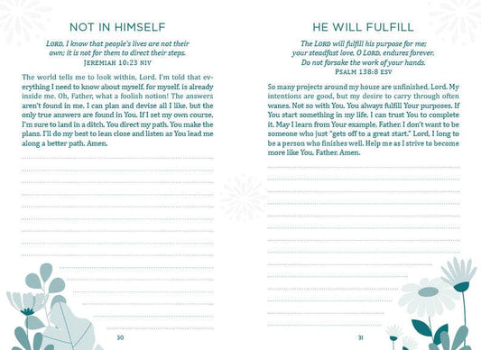 My Prayer Journal: Lord, I Need You Barbour Publishing, Inc.