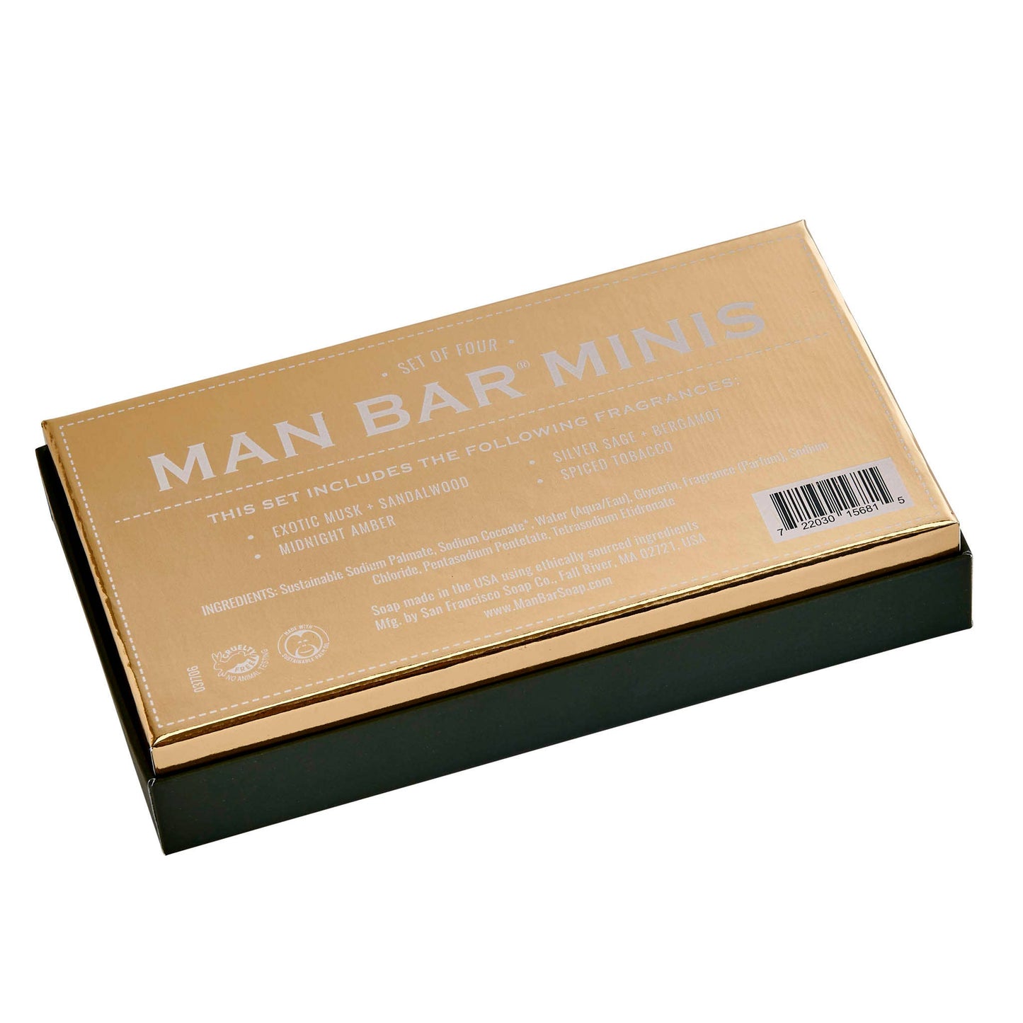 Man Bar Mini 4pc Gift Set by San Francisco Soap Co.