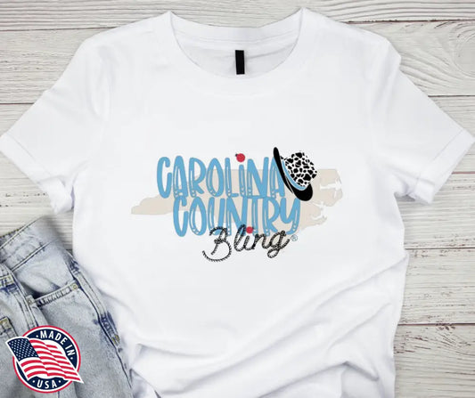 Carolina Country Bling - T-Shirt
