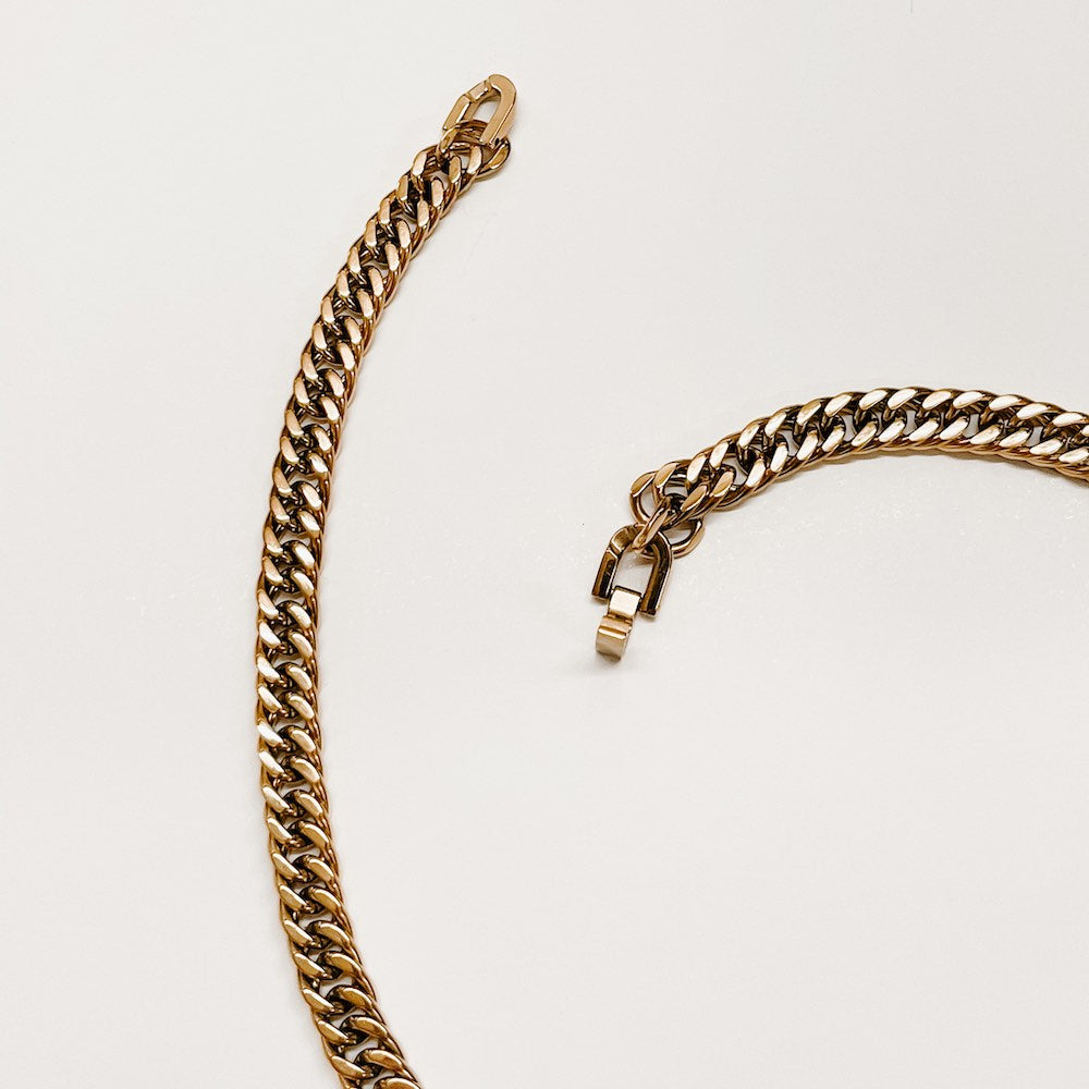 Carson Cuban Chain Necklace - WATERPROOF