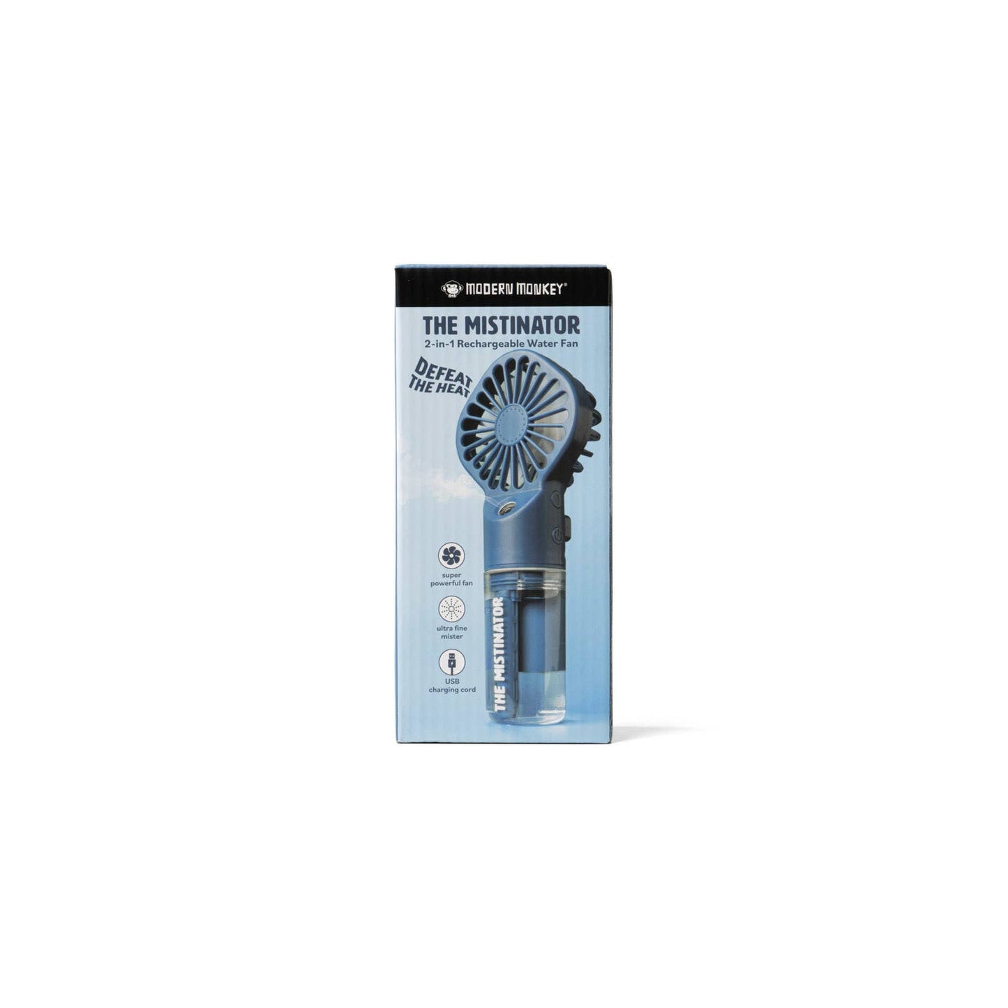 Modern Monkey The Mistinator 2-in-1 Rechargeable Water Fan