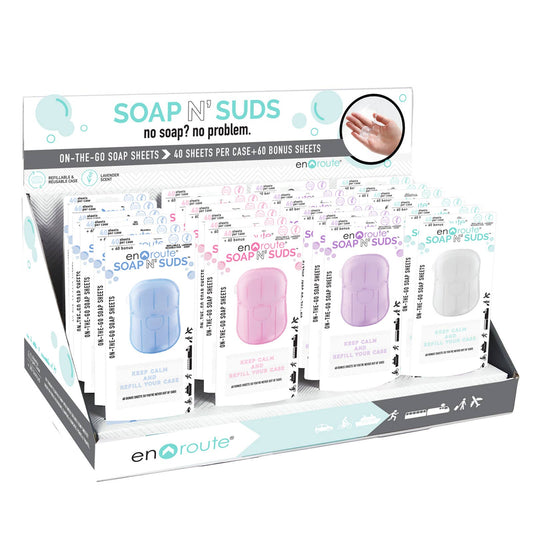 En Route Soap 'n Suds On-The-Go Soap Sheets