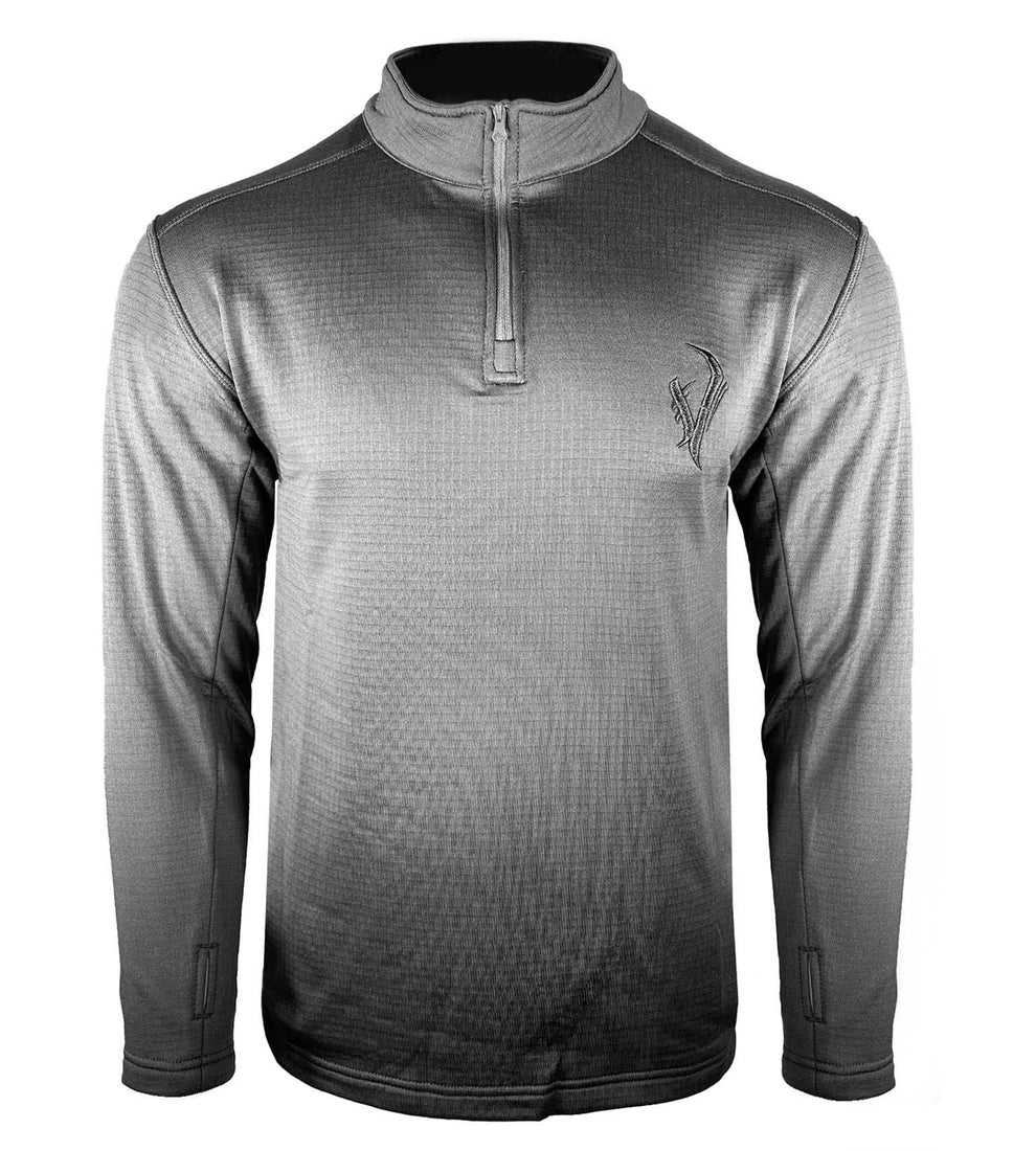 Aerial Pullover - Charcoal/White