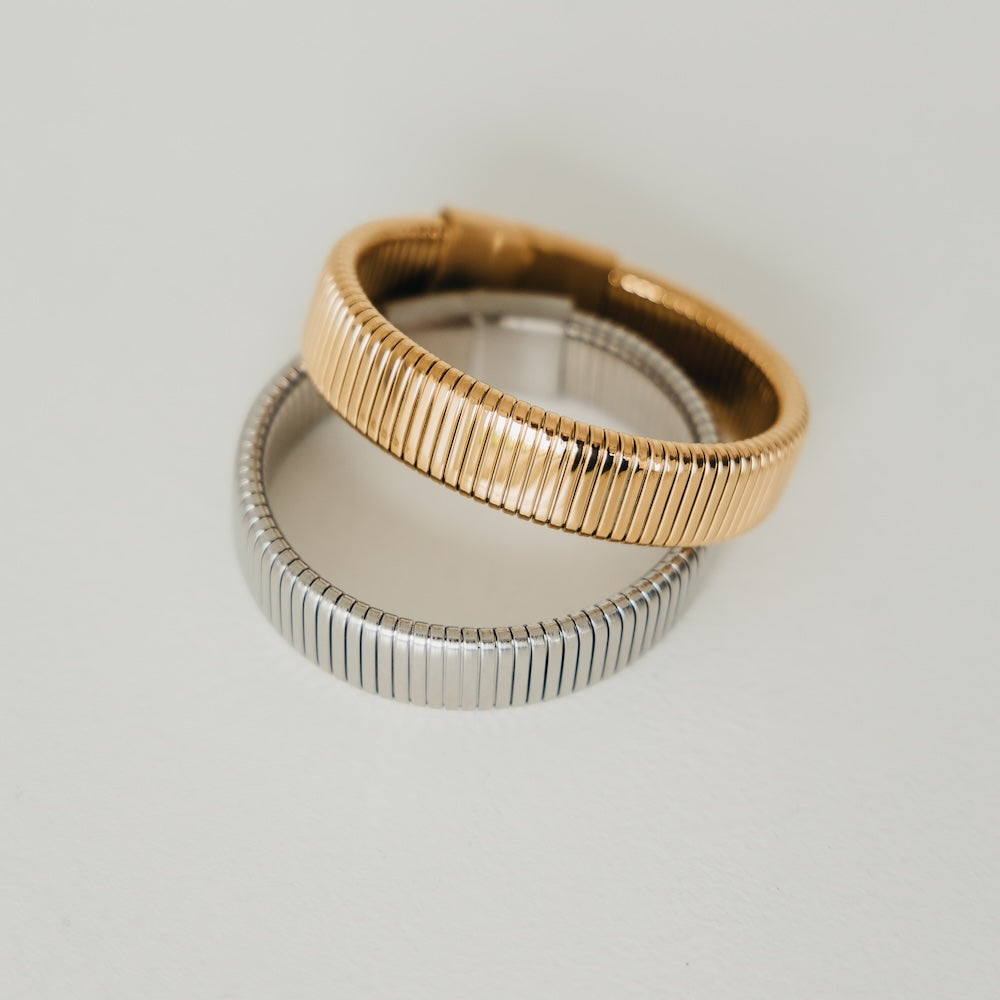 Chunky Statement Bangle Bracelet - WATERPROOF