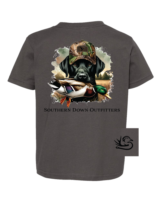 Duck Hat Dog Toddler Southern Down Outfitters Short SleeveTee