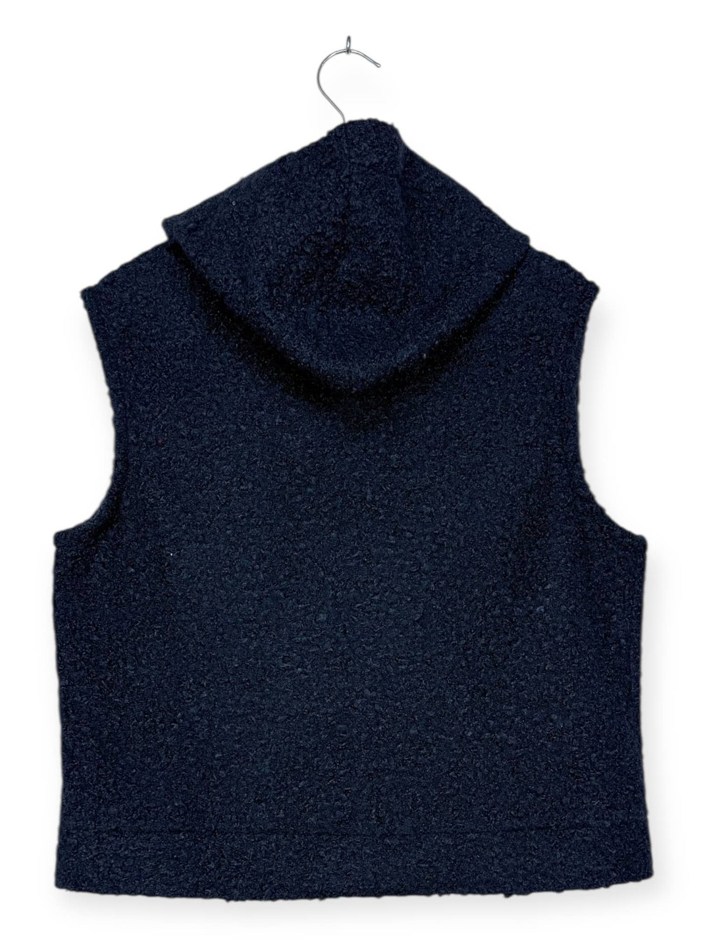 Vest Hoodie with Zipper